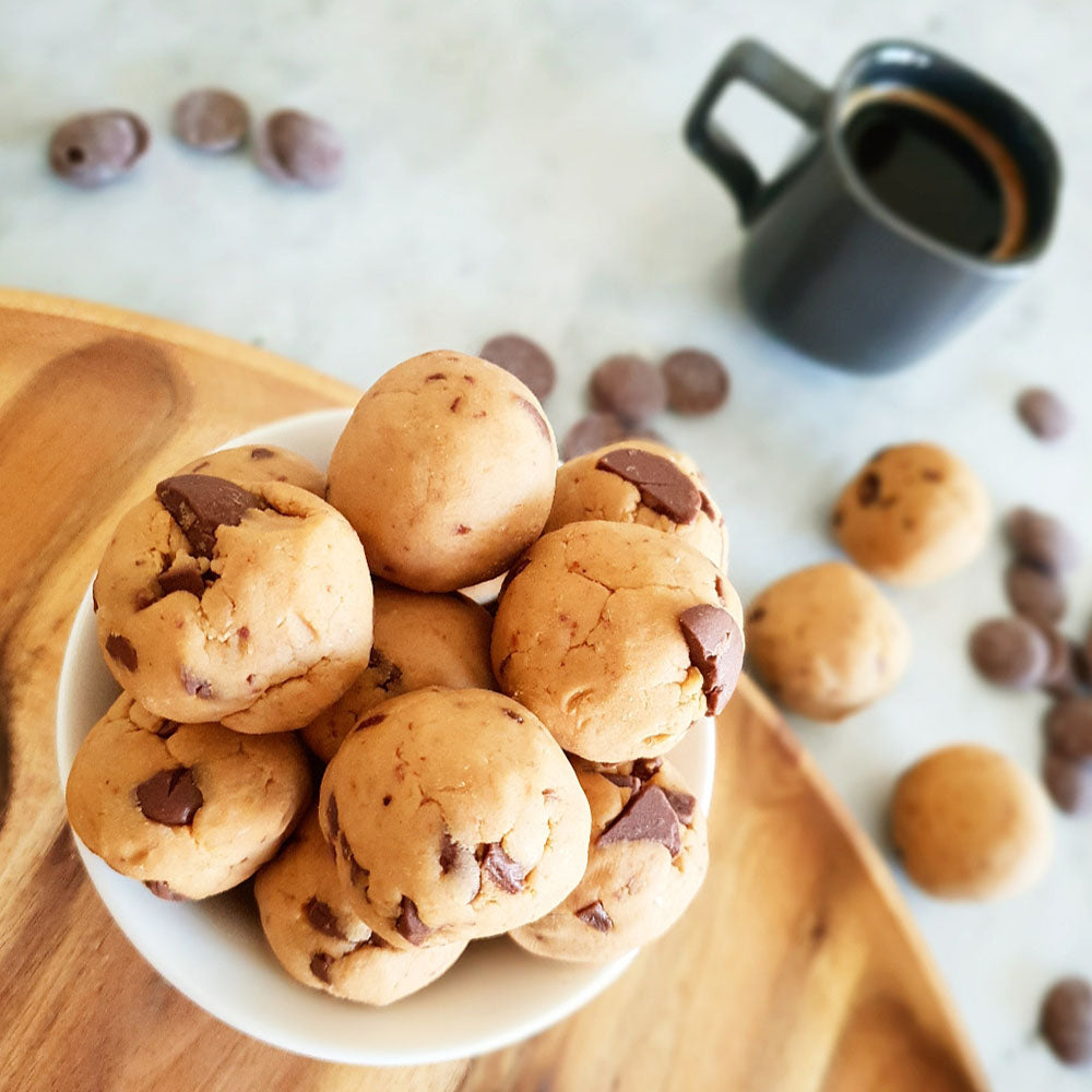 No Bake Cookie Dough Balls