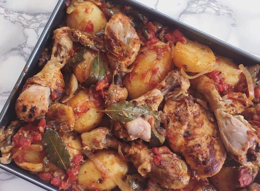 Meal Prep Potato and Chicken Bake