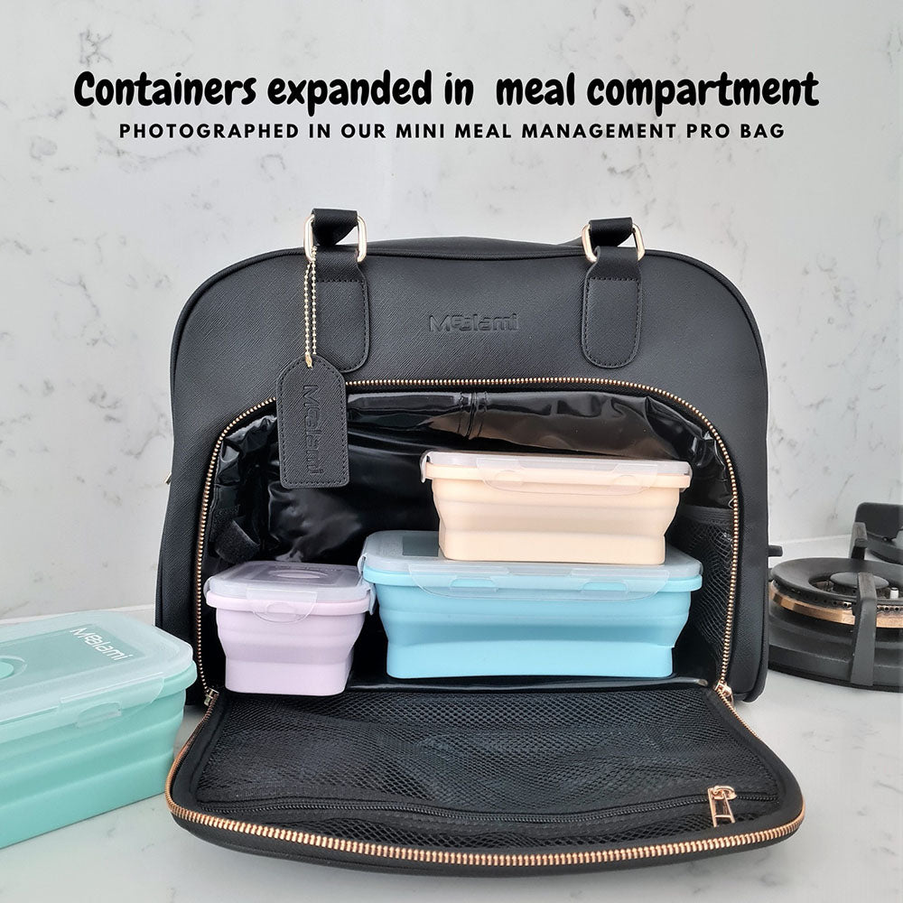 Collapsible Meal Prep Containers (4 piece set)